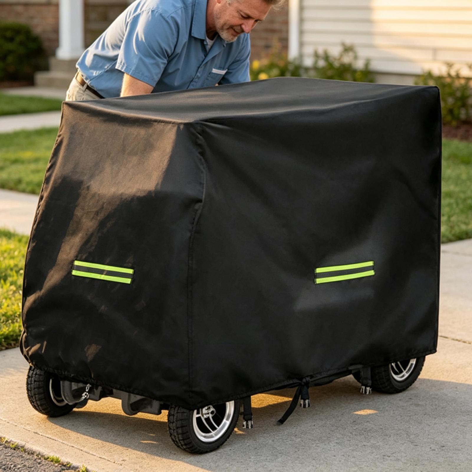 Electric Scooter Rain Cover - Abdeckung für Mobilitätsroller, wasserdichte Aufbewahrungshülle für