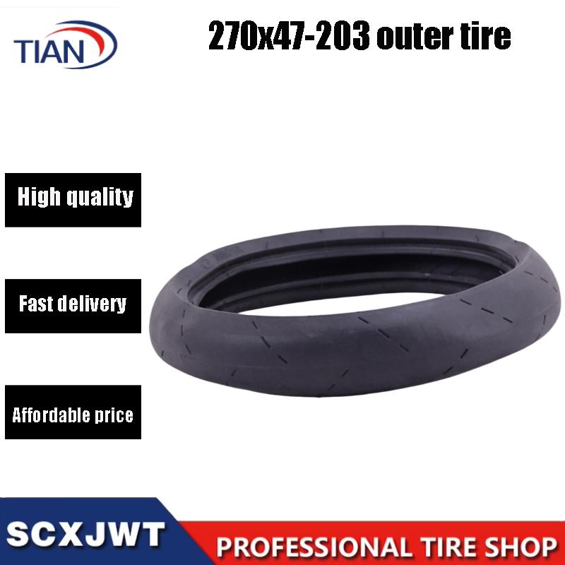 Scooter Tire - 270x47-203 verstärkter und verschleißfester Reifen für