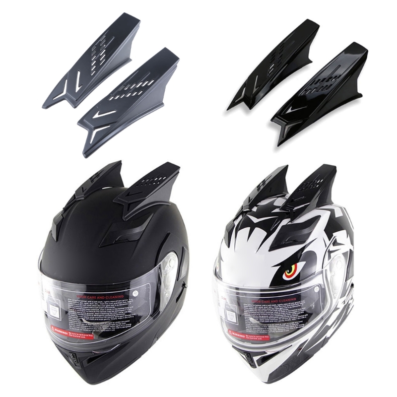 Scooter Helmet Set - 2x Scootor Dirt Bike Helm Horn
