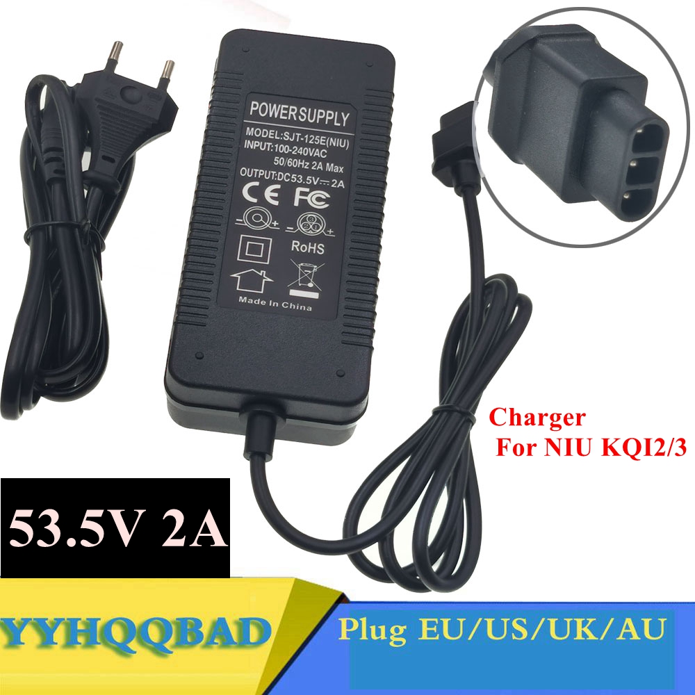 Electric Scooter Charger - 53,5 v 2a Ladegerät für Niu