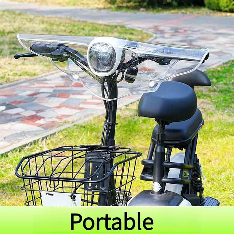 Electric Scooter - 1 Stück Winddichter Wasserdichter Roller-Motorrad-Front-Regenschutz für