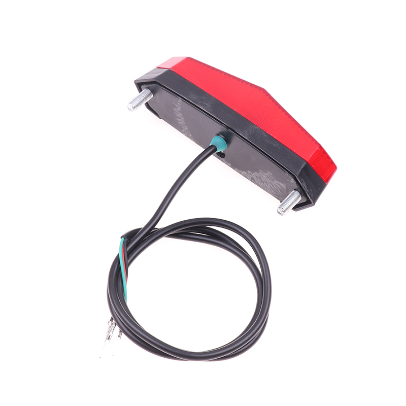 Scooter Electric - Neue 12V-80V Elektrische Fahrrad-Rückleuchten LED Sicherheitswarnleuchte