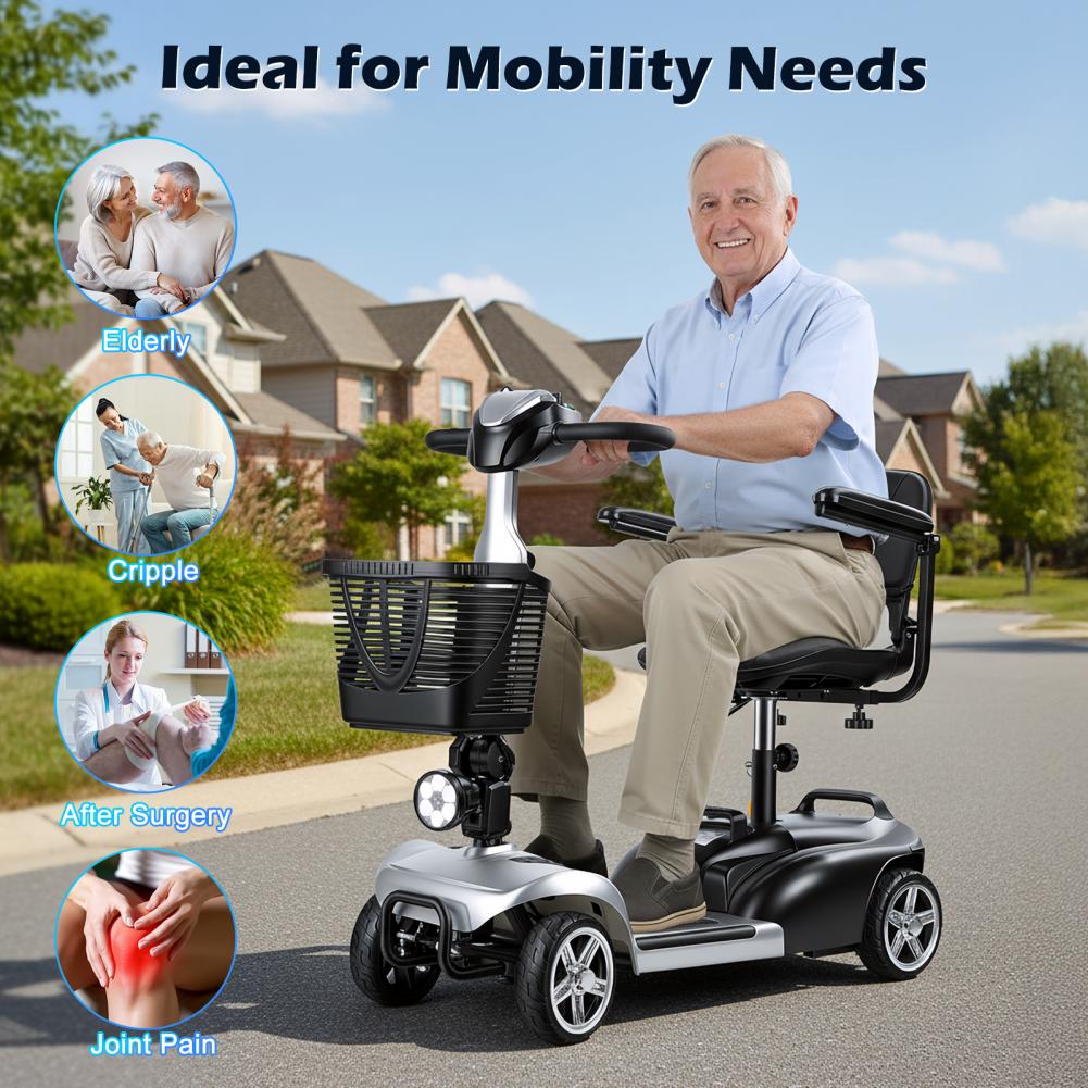 Mobilitätsroller mit LED-Licht – Electric Scooter Charger Bewertung und Preis
