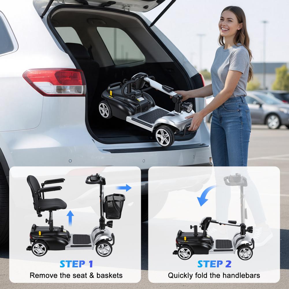 Mobilitätsroller mit LED-Licht – Electric Scooter Charger Bewertung und Preis