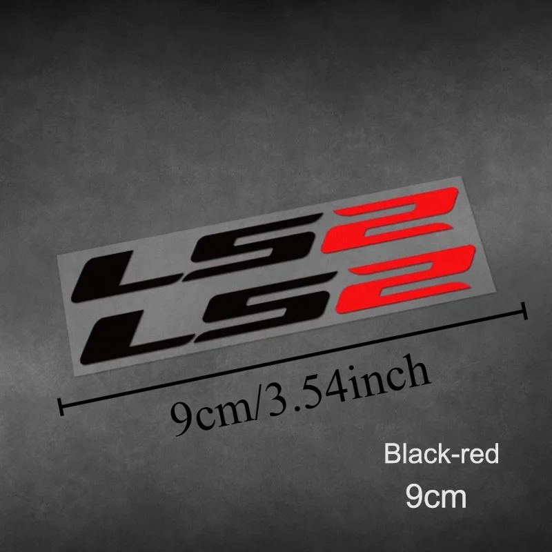 2 Stück LS2 Logo Vinyl-Aufkleb – Scooter Helmet Set Bewertung und Preis