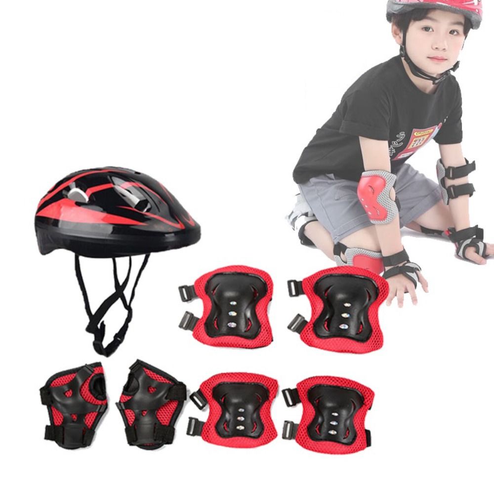 Kinder helm Knie Ellbogens chü – Scooter Helmet Set Bewertung und Preis
