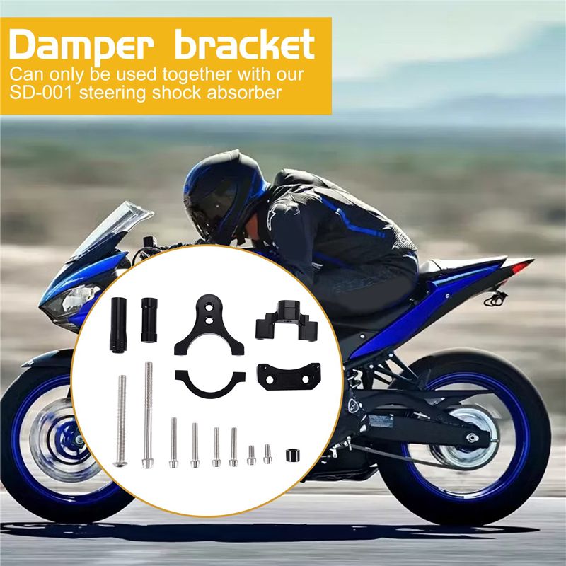 DHBH CNC Motorrad-Dämpfer Lenk – Steering Damper Stabilizer Kit Cnc Bewertung und Preis