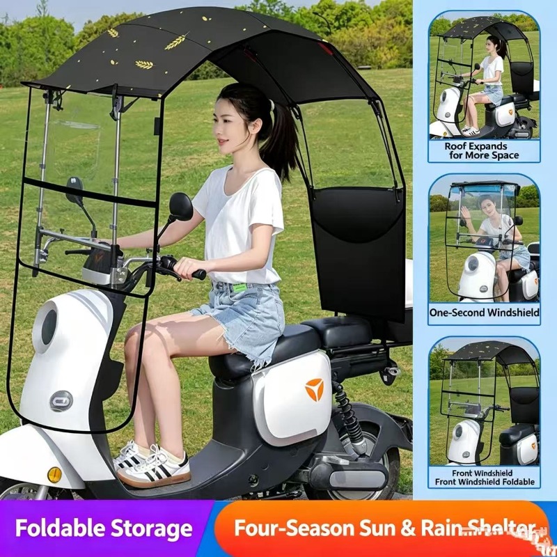 Winddichter, wasserdichter Son – Electric Scooter Rain Cover Bewertung und Preis