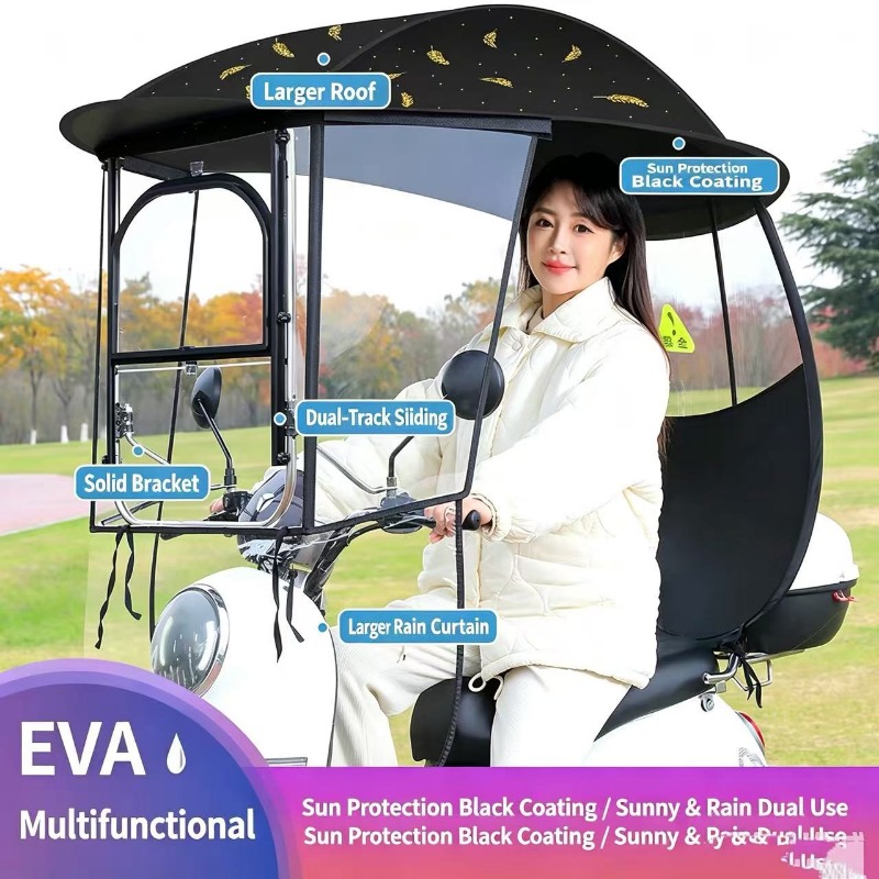 Winddichter, wasserdichter Son – Electric Scooter Rain Cover Bewertung und Preis