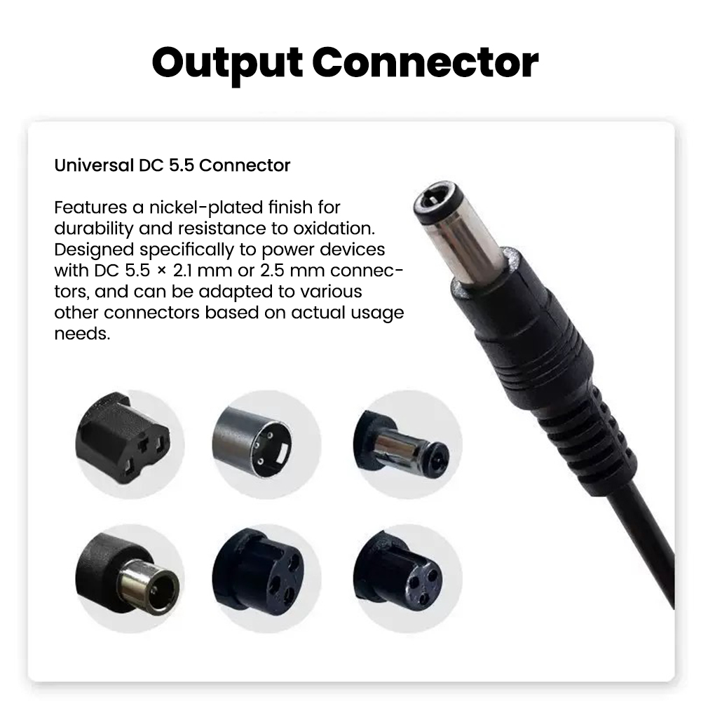 DC5.5MM zu M12/M16/8016/5525/3 – Electric Scooter Charger Bewertung und Preis