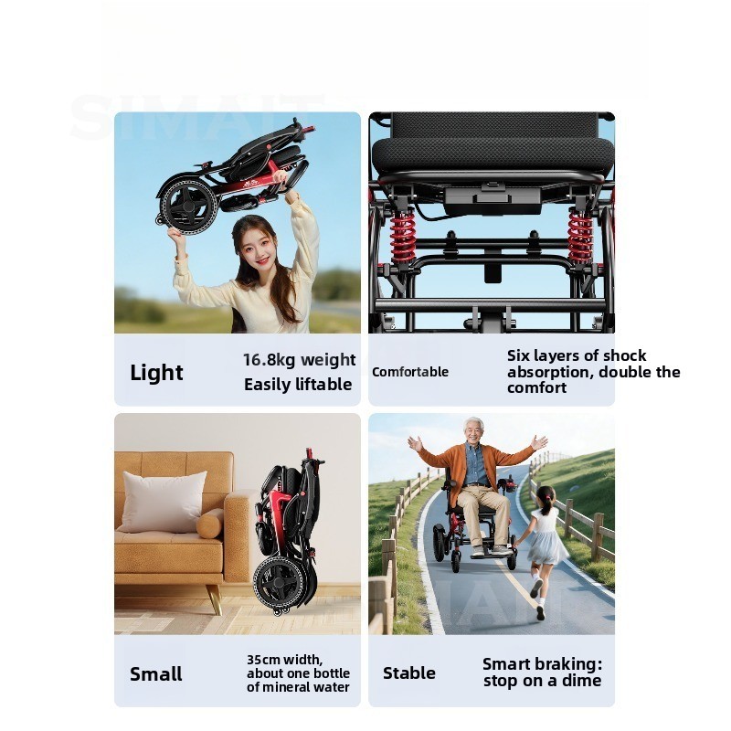 Neuer Elektrorollstuhl, intell – Folding Electric Scooter Bewertung und Preis