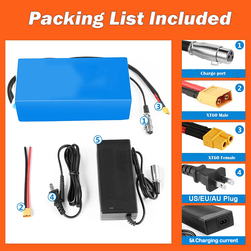 48V 20Ah 30Ah 40Ah 50Ah 21700  – 60V 30Ah 21700 Battery Pack Bewertung und Preis